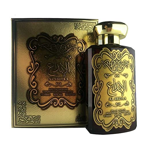 aClickAway Al Ibdaa (Gold For Women) Eau de Parfum, Spray, Halal, Patchouli, Moschus, Rosen, blumige Noten, Apfelblüten, Pfirsiche, 100 ml von aClickAway