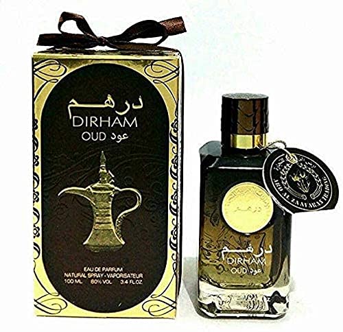 aClickAway Dirham Oud 100 ml | Eau de Arabian Parfum | Orientalisches Moschus-Sandelholz (Damen und Herren) von aClickAway