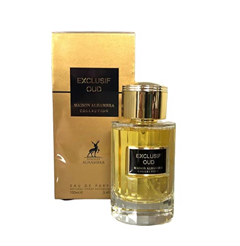 aClickAway Exclusif Oud Eau de Parfum Spray | Arabian Oud | Maison Alhambra Duft für Männer & Frauen Duft UAE | 100 ml von aClickAway