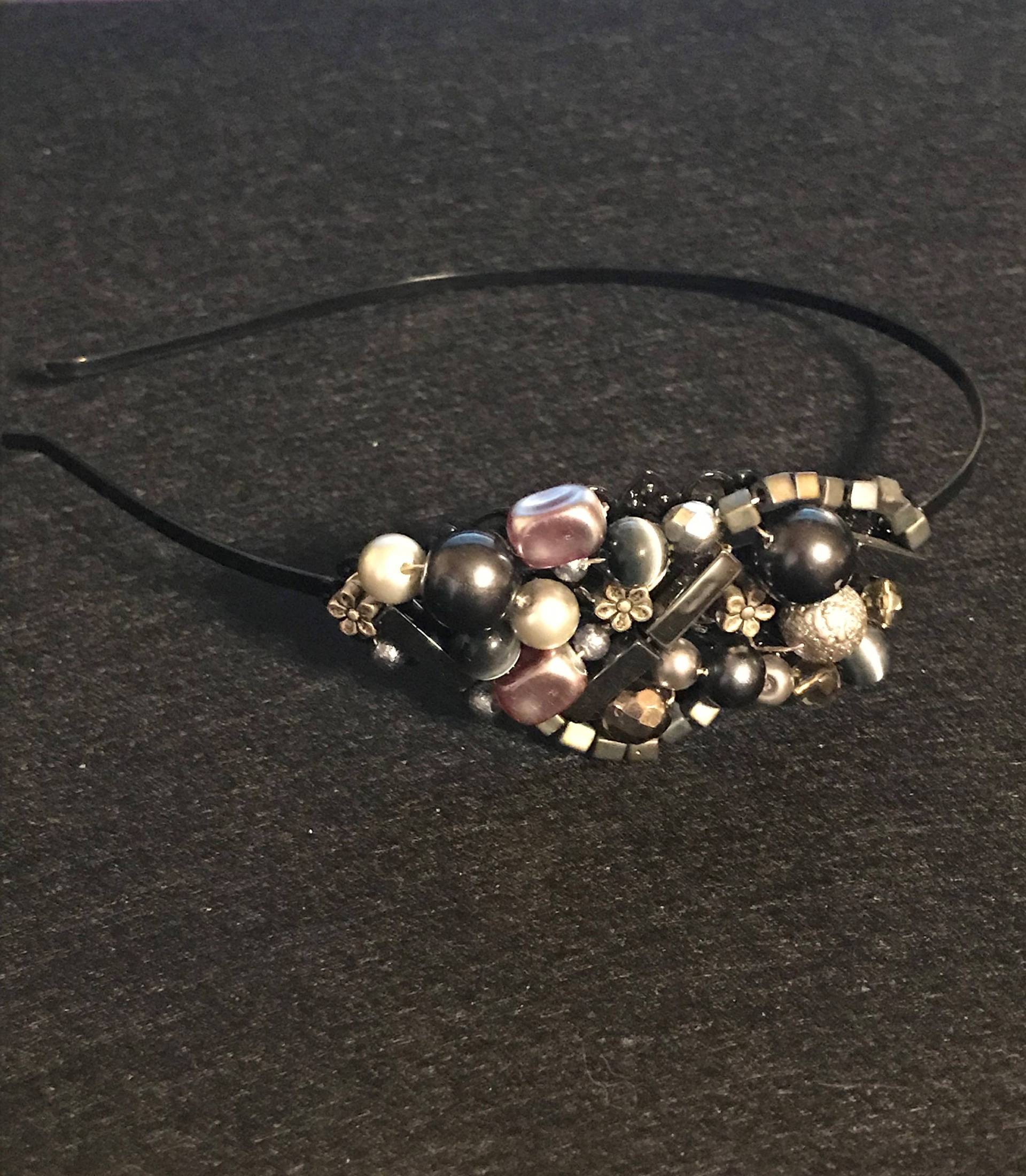 Perlen Stirnband Perlen Stirnband von aDeanaDesign