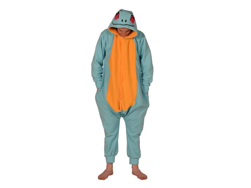 Erwachsene Tier Onesie | Kigurumi - Cosplay Blaue Schildkröte | Squirtle Inspiriert von aFREAKaClothing