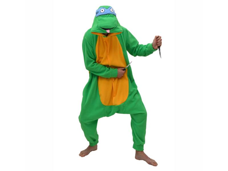 Erwachsene Tier Onesie | Kigurumi - Cosplay Ninja Turtle Inspiriert von aFREAKaClothing