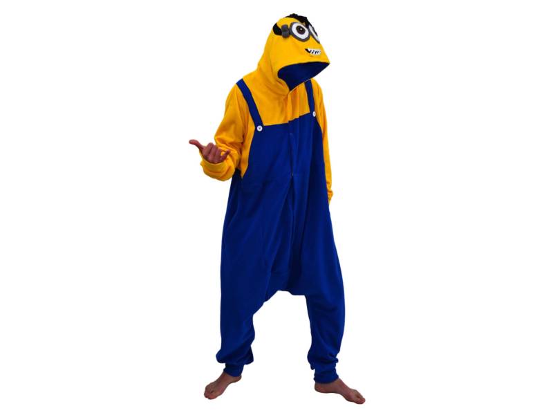Tier Onesie | Kigurumi - Cosplay Monster | Zwei Augen | Minion Inspiriert von aFREAKaClothing
