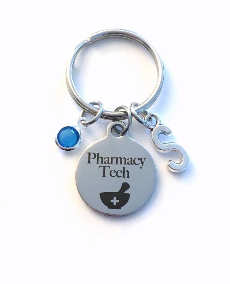 Apotheke Tech Geschenke Schlüsselband, Personalisierte Drogerie Techniker Geschenk von aJoyfulSurprise