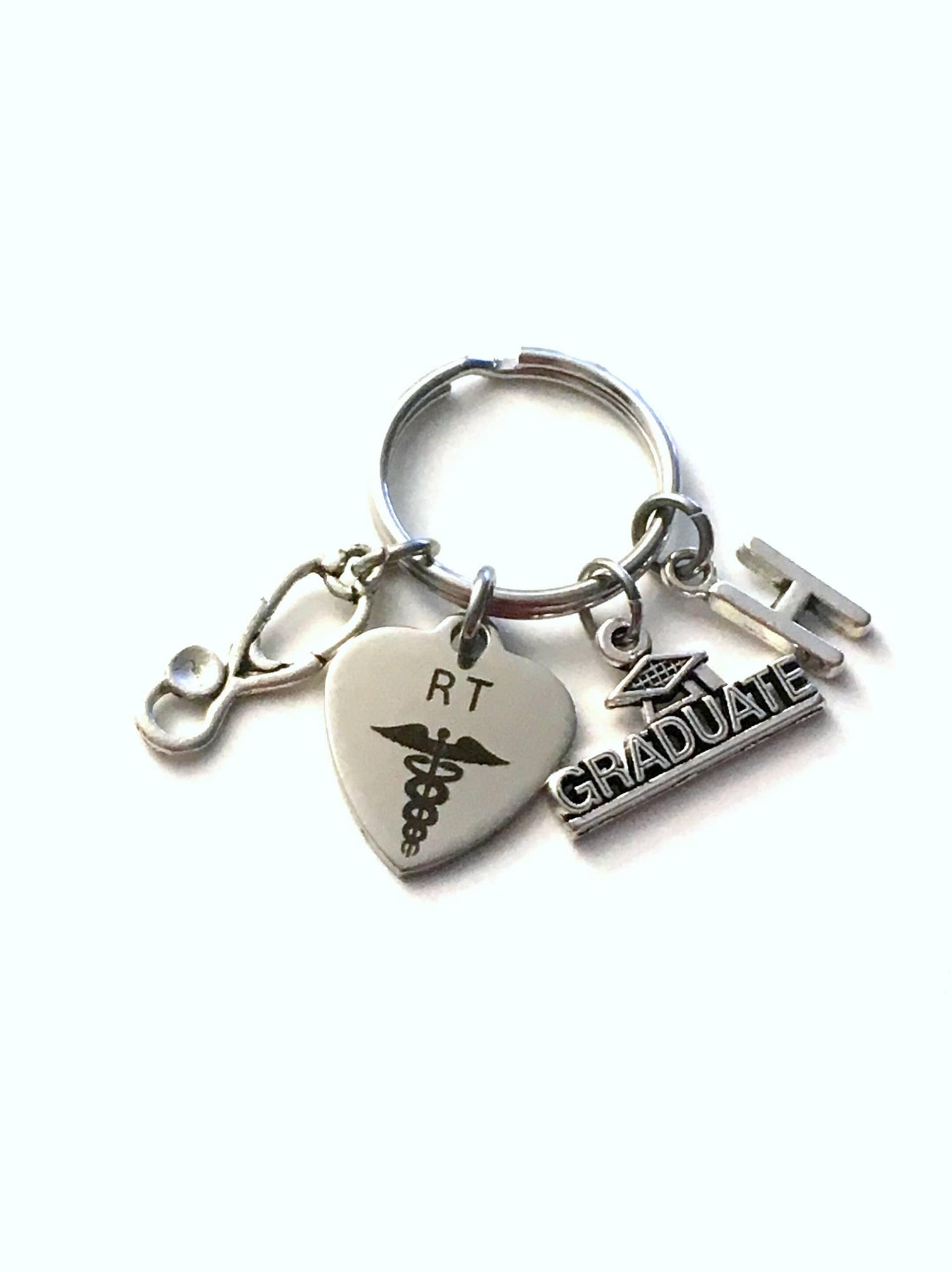 Atemtherapeut Abschlussgeschenk/2025 Rt Schlüsselbund Geschenk Für Therapieschülerin Grad Schlüsselanhänger Graduate Auch Andere Jahre von aJoyfulSurprise