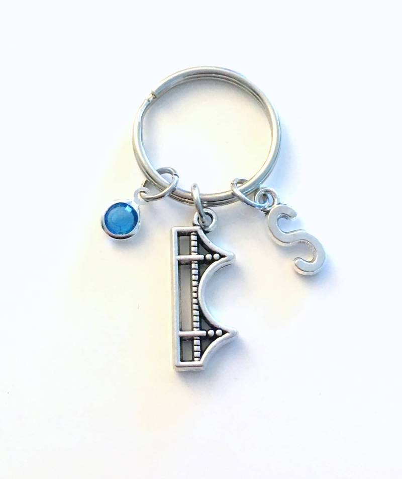 Brücke Schlüsselbund, London Schlüsselanhänger, San Francisco Reisegeschenk, Geschenk Für Tragstrukturingenieur Abschluss Oder Ruhestand von aJoyfulSurprise