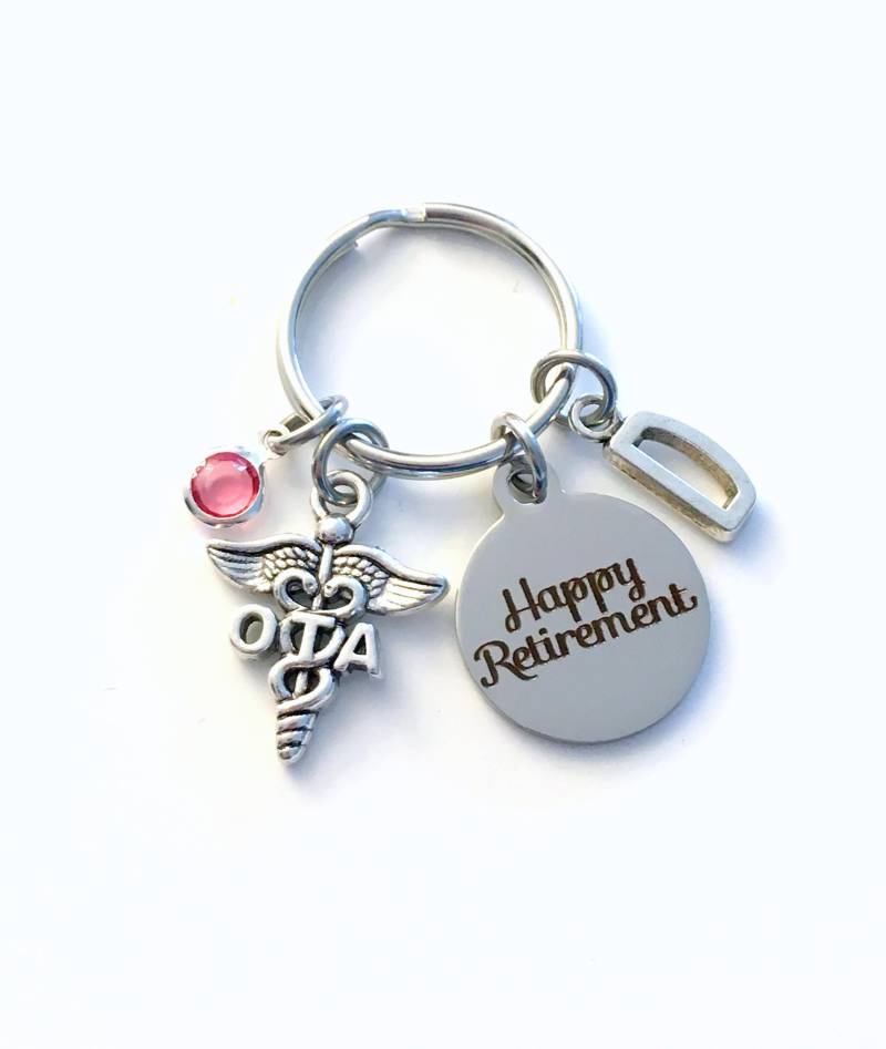 Ergotherapie Assistent Ruhestand Geschenk Schlüsselbund, Ota Schlüsselanhänger, Therapeut Schlüsselring, Geschenk, Caduceus, Mitarbeiter Chef Ergotherapie Assistent Ruhestand Geschenk Schlüsselbund, Ota Schlüsselanhänger, Therapeut Schlüsselring, Geschenk, Caduceus, Mitarbeiter Chef von aJoyfulSurprise