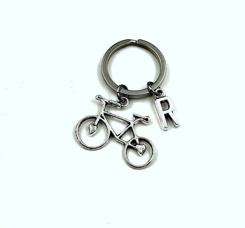 Fahrrad-Schlüsselanhänger, Radfahrer-Schlüsselanhänger, Personalisierte Biker-Schlüsselanhänger, Geschenk Für Radfahrer, Triathlet von aJoyfulSurprise