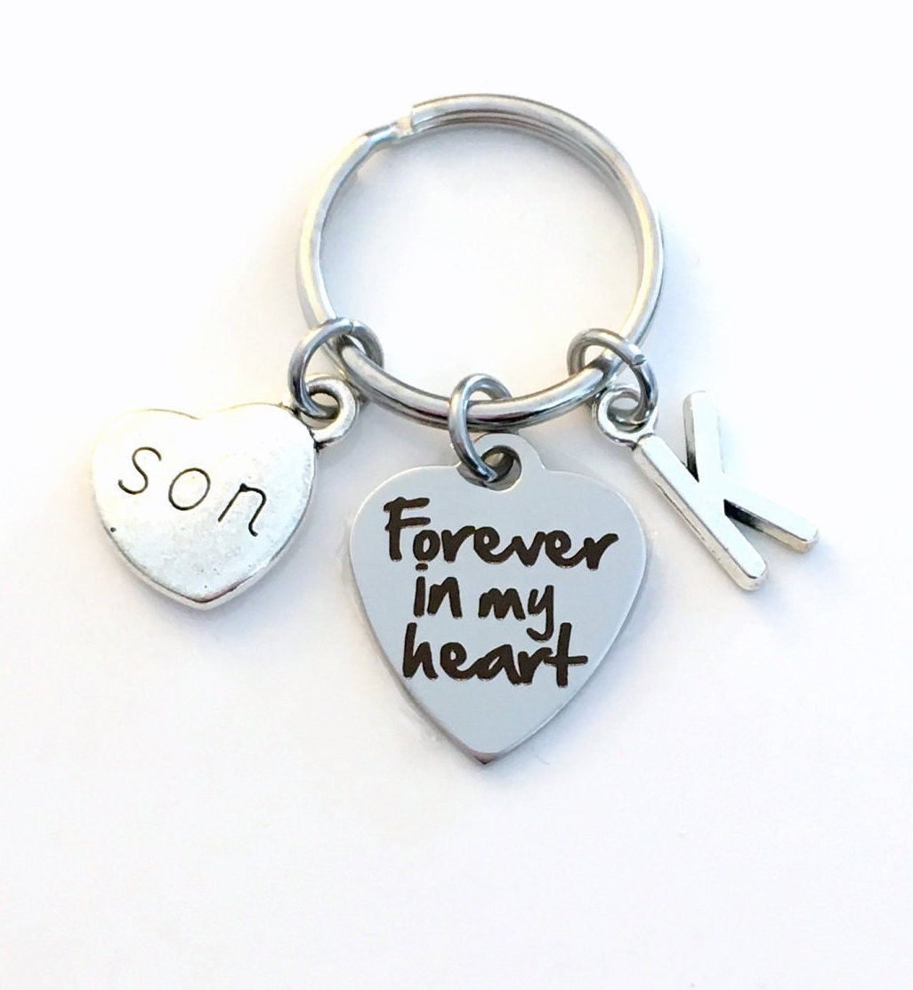 Für Immer in Meinem Herzen Schlüsselbund, Verlust Von Oma, Opa, Mama, Papa, Bruder, Schwester, Sohn, Tochter, Ehemann Oder Ehefrau von aJoyfulSurprise