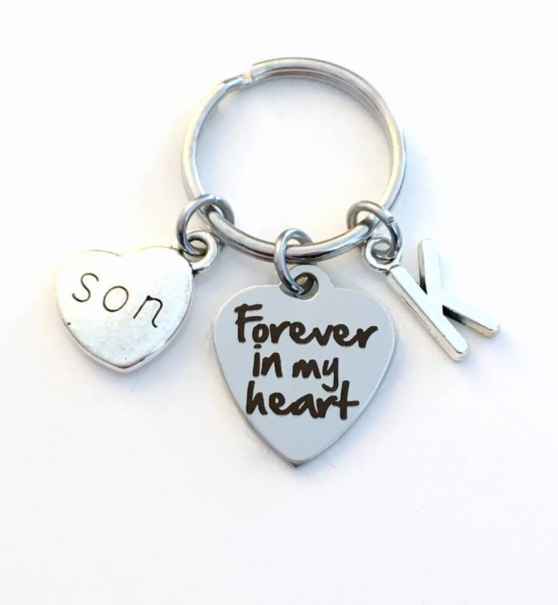Für Immer in Meinem Herzen Schlüsselbund, Verlust Von Oma, Opa, Mama, Papa, Bruder, Schwester, Sohn, Tochter, Ehemann Oder Ehefrau Für Immer in Meinem Herzen Schlüsselbund, Verlust Von Oma, Opa, Mama, Papa, Bruder, Schwester, Sohn, Tochter, Ehemann Oder Ehefrau von aJoyfulSurprise