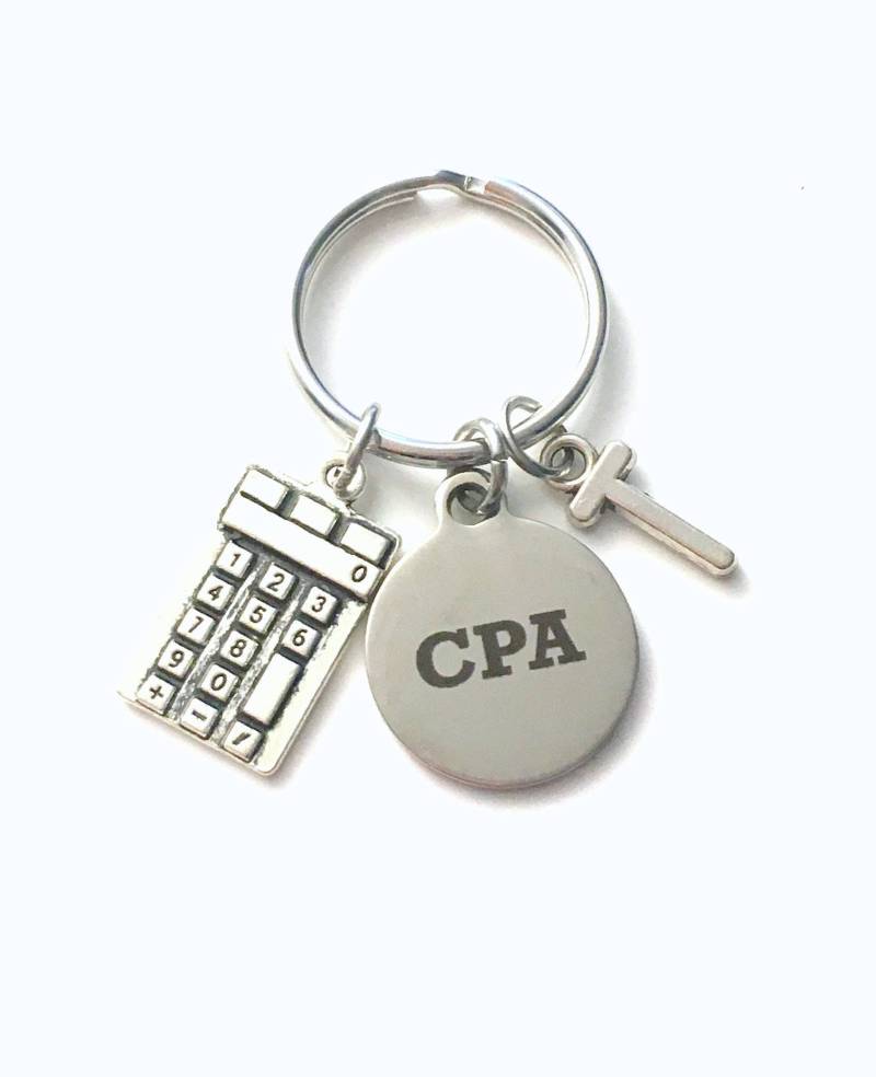 Geschenk Für Cpa Schlüsselanhänger, Chartered Professional Accountant Vorhanden, Schlüsselanhänger, Buchhaltungs-Abschluss-Schlüsselanhänger von aJoyfulSurprise
