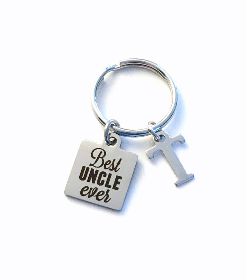Geschenk Für Onkel Schlüsselanhänger/Best Geburtstagsgeschenk Von Nichte Neffe Patentochter Patensohn Ihn Funcle von aJoyfulSurprise