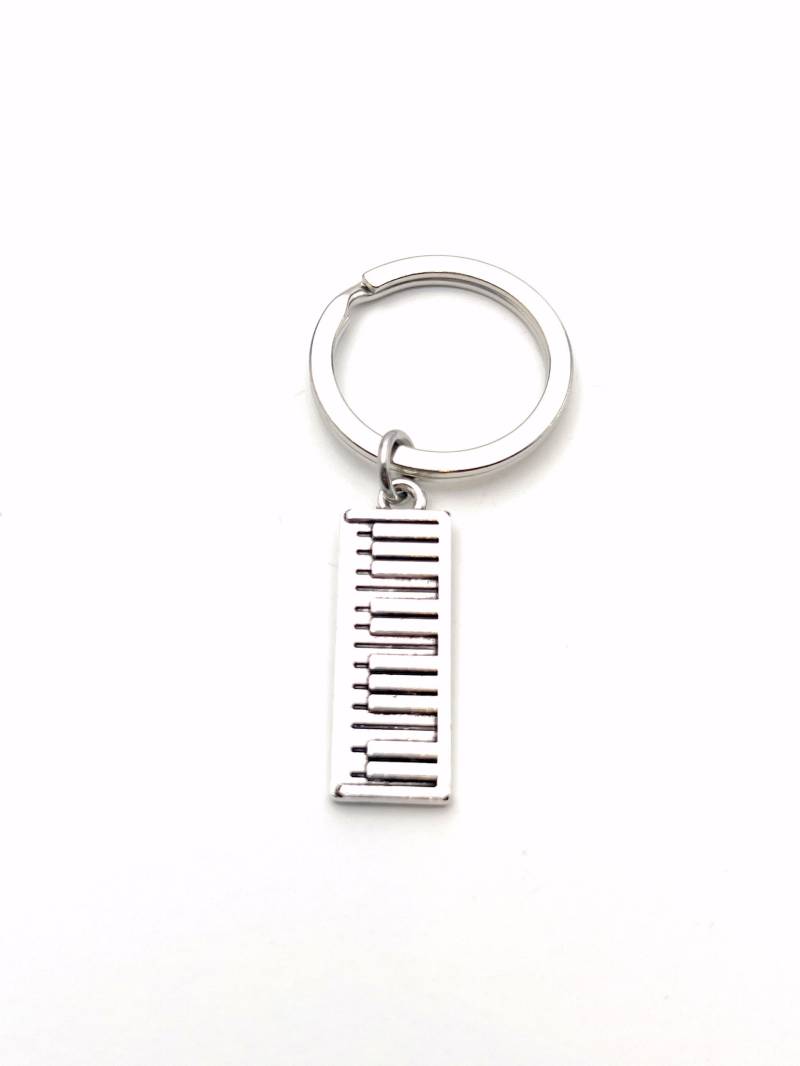 Geschenk Für Organist Geschenk, Klavier Schlüsselanhänger, Organist, Orgelspieler, Hochzeit Musiker Musik, Keyboard Schlüsselanhänger von aJoyfulSurprise