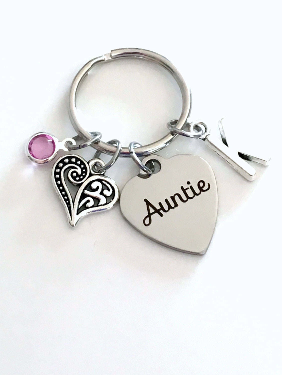 Geschenk Für Tante/Schlüsselanhänger Schlüsselbund Lieblings Patin Schwester Von Nichte Neffe von aJoyfulSurprise