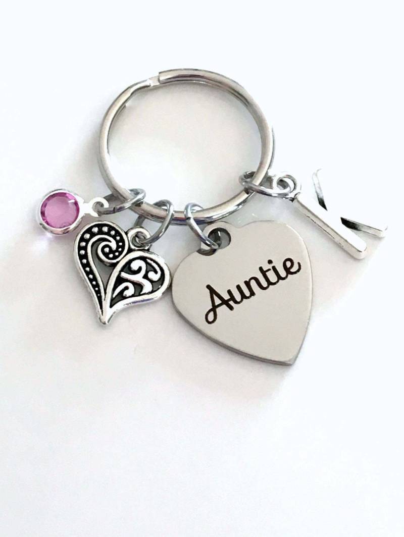 Geschenk Für Tante/Schlüsselanhänger Schlüsselbund Lieblings Patin Schwester Von Nichte Neffe von aJoyfulSurprise