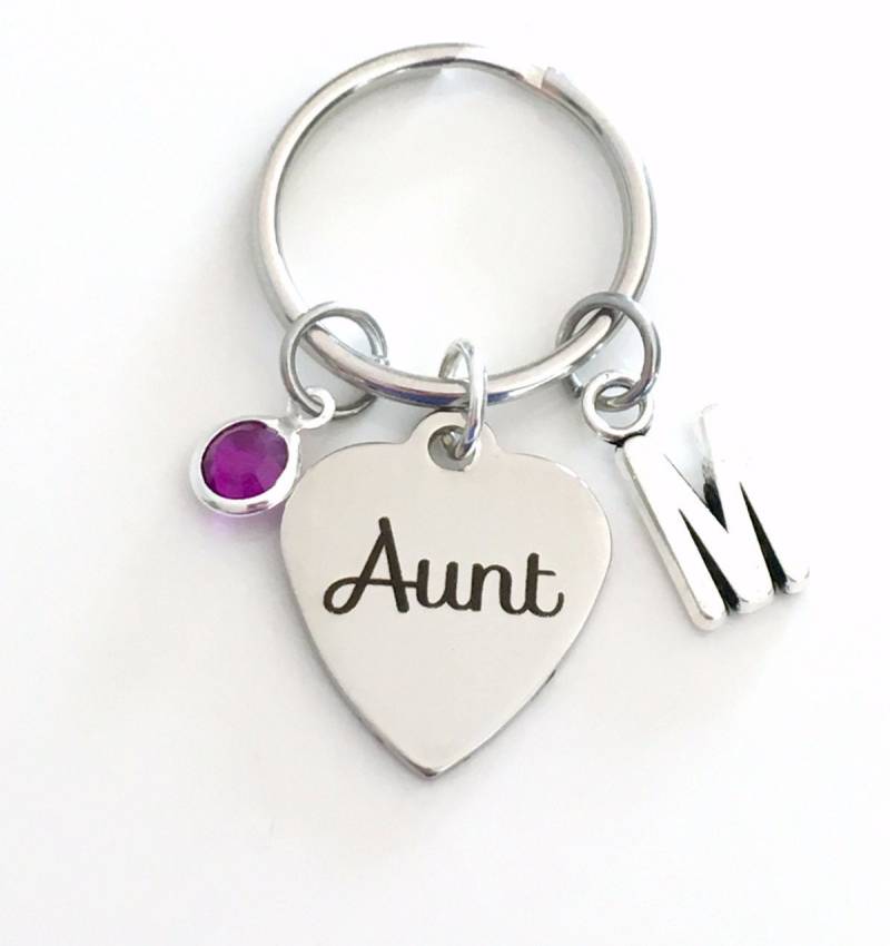 Geschenk Für Tante Schlüsselanhänger, Schlüsselbund Lieblings Spezielle Tante, Von Nichte Oder Neffe, Geschenk, Schwester Bruder von aJoyfulSurprise