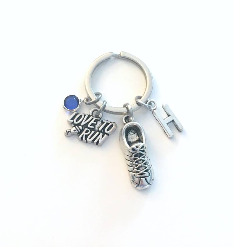 Geschenke Für Läufer Schlüsselanhänger, Love To Run Marathonlauf Geschenk Fitness Club Mitglied, Mutter Vater Freund Mama Papa von aJoyfulSurprise