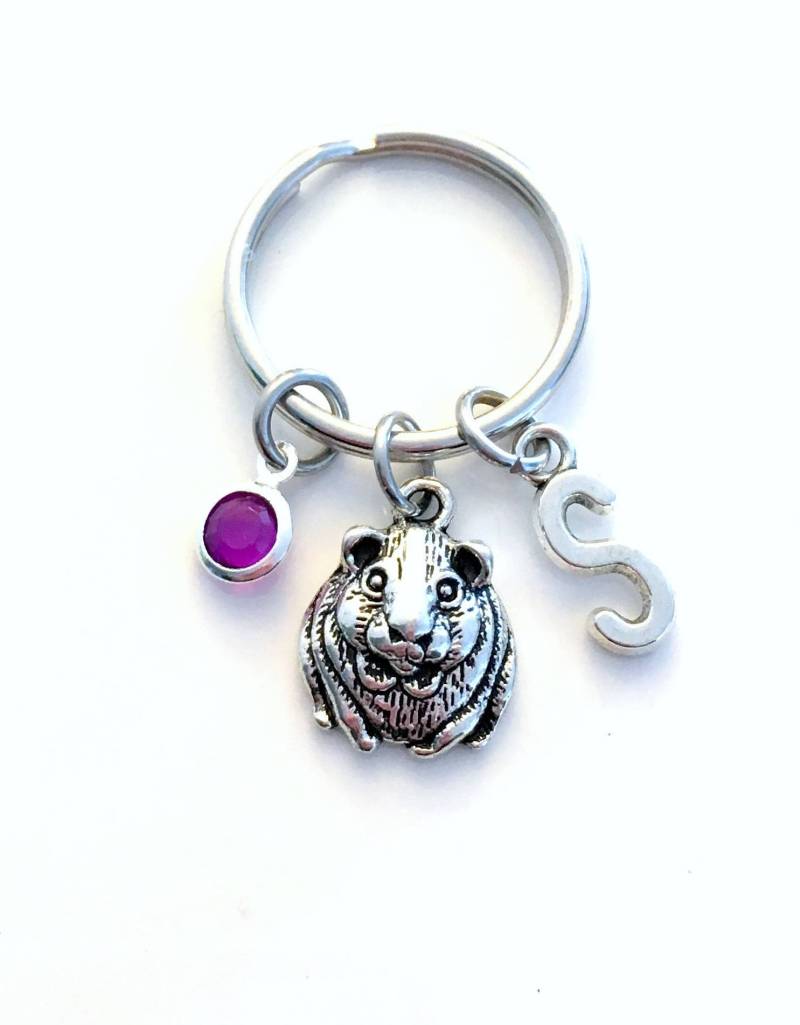 Hamster Geschenk, Schlüsselanhänger, Rennmaus Geschenk Für Sie Oder Ihn, Tier Meerschweinchen, Weihnachtsgeschenk Männer Frauen von aJoyfulSurprise