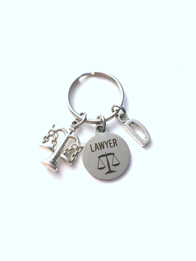 Jurist Schlüsselanhänger, Geschenk Für Keychain Jurastudent Abschlussfeier Geburtstagsgeschenk Erste Personalisierte Männer Frauen von aJoyfulSurprise