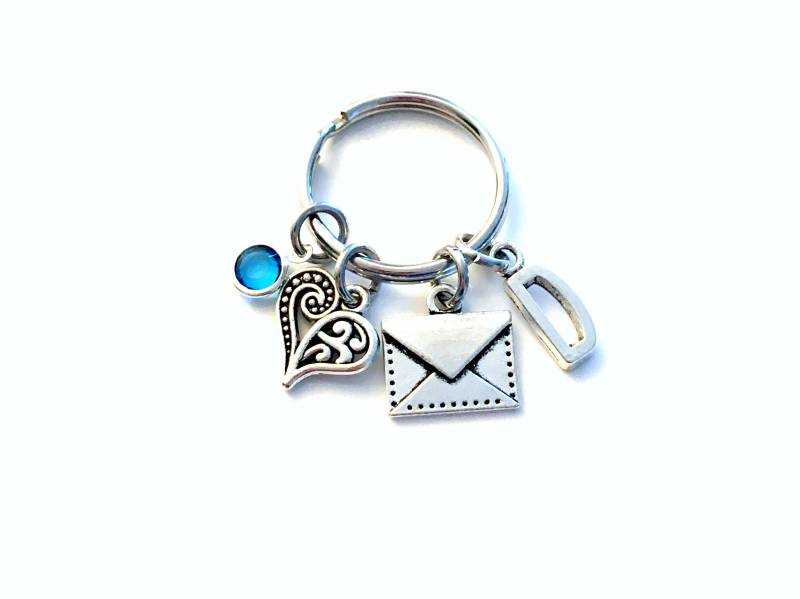 Liebesbrief Schlüsselanhänger/Geschenk Für Postbote Briefbote Briefträgerin von aJoyfulSurprise