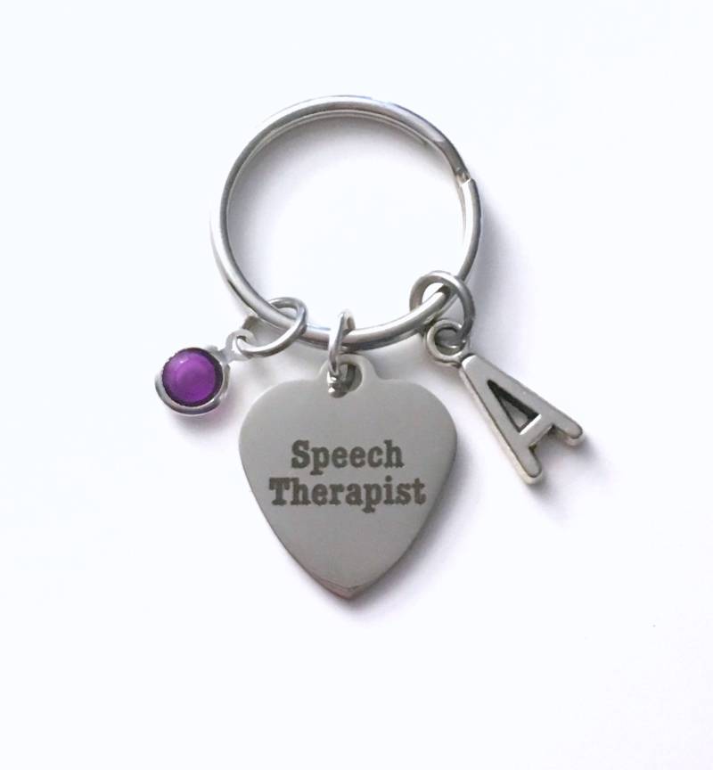 Logopädie Schlüsselanhänger, Sprachpathologe Slp Geschenk Für Frauen, Abschlussfeier Oder Ruhestand von aJoyfulSurprise