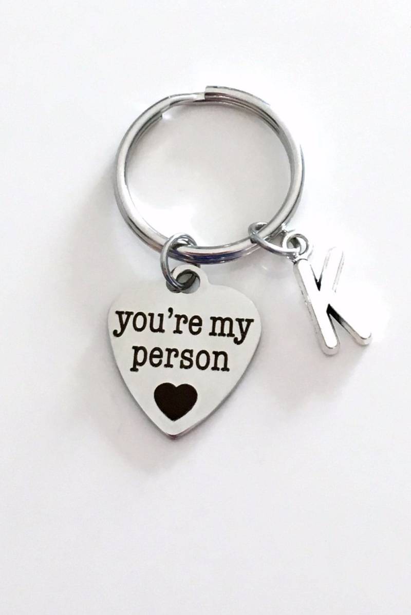 Meine Person Schlüsselanhänger, Geschenk Für Freundin Verlobte Keychain Bff Schlüsselanhänger You're Sie Sind Teenager Jewerly von aJoyfulSurprise