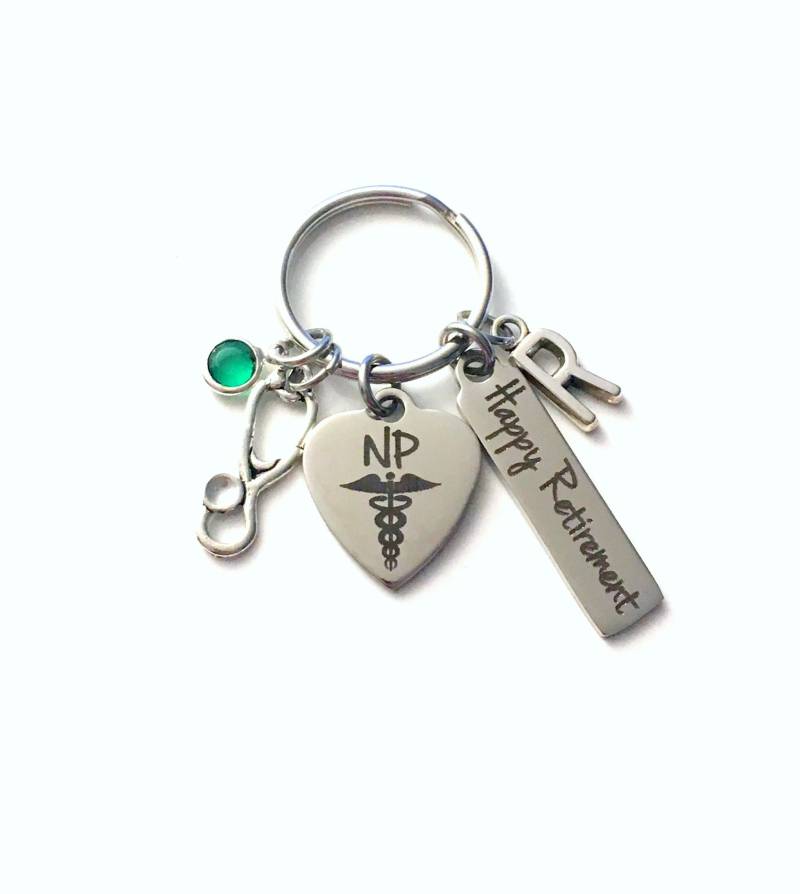 Pflegehelferin Ruhestand Geschenk, Np Schlüsselbund, Krankenschwester Mitarbeiter Schlüsselanhänger, Pflege Geschenk Schlüsselanhänger von aJoyfulSurprise