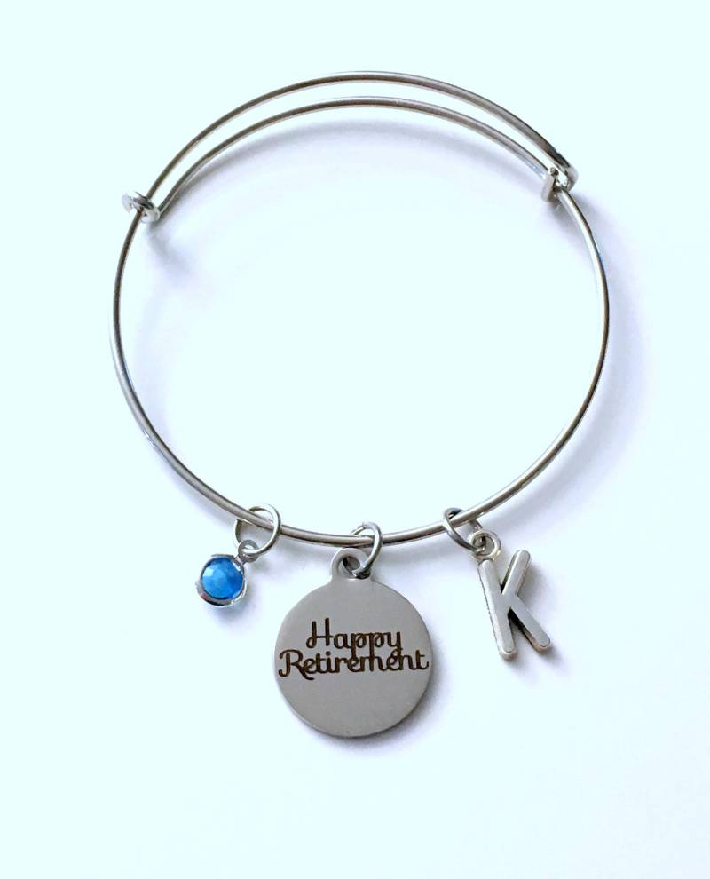 Ruhestand Geschenk Für Frau, Boss Schmuck, Bettelarmband, Mitarbeiter Geschenk, Mutter, Tochter, Großmutter von aJoyfulSurprise