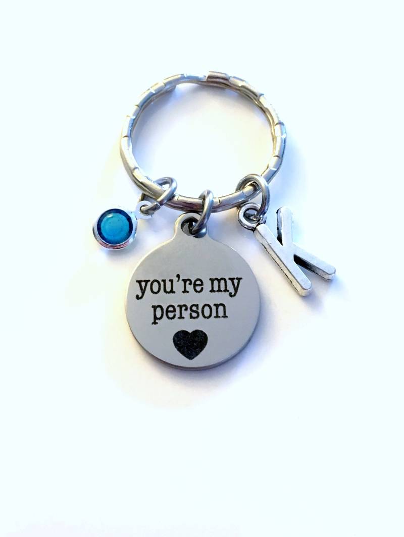 Sie Sind Meine Person Schlüsselanhänger, Bester Freund Geschenk Bff Hochzeit Brautparty Geschenk, Youre You're, Hummer Zitat Spruch von aJoyfulSurprise