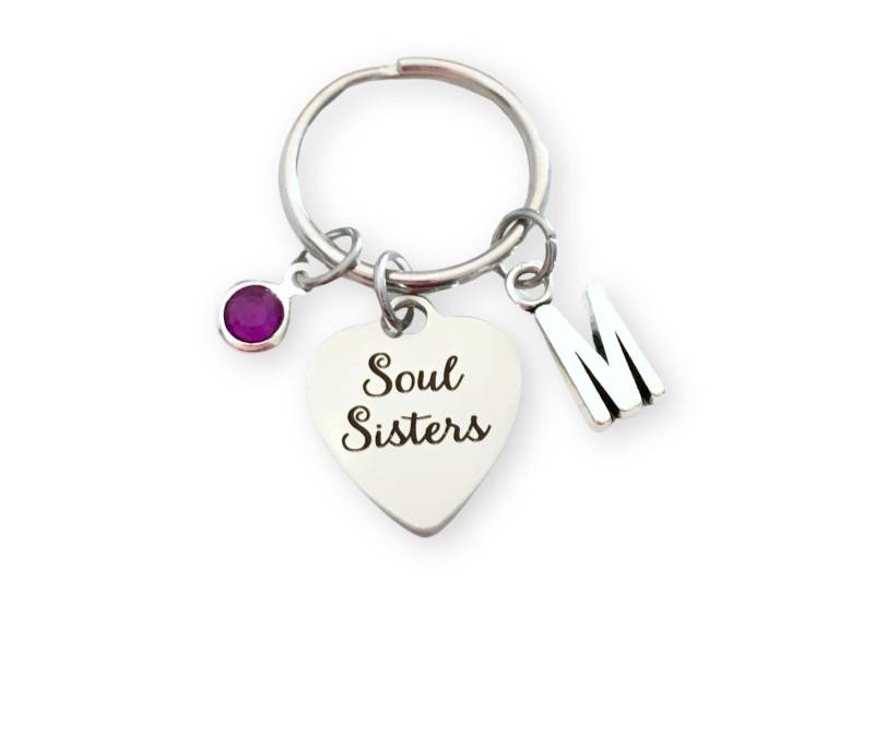 Soul Sister Schlüsselanhänger, Geschenke Für Schwägerin Beste Freundin Hochzeit Dankeschön Soul Sister Schlüsselanhänger, Geschenke Für Schwägerin Beste Freundin Hochzeit Dankeschön von aJoyfulSurprise