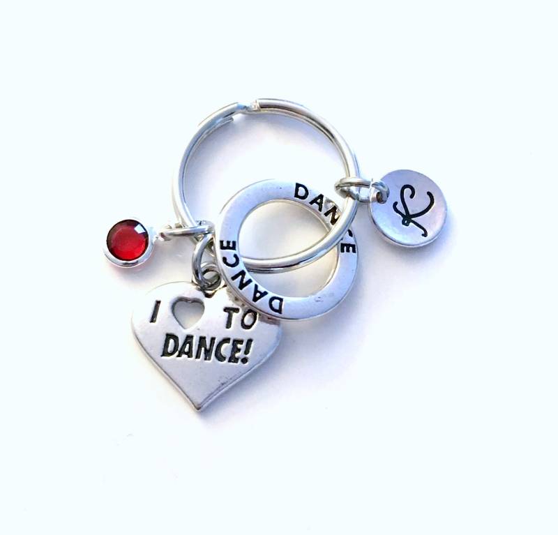 Tänzer Geschenk, Ich Liebe Tanz Schlüsselbund, Geschenk Für Tochter Schlüsselanhänger, Recital Konzert Tap, Jazz, Ballett, Ballerina Tänzer Geschenk, Ich Liebe Tanz Schlüsselbund, Geschenk Für Tochter Schlüsselanhänger, Recital Konzert Tap, Jazz, Ballett, Ballerina von aJoyfulSurprise