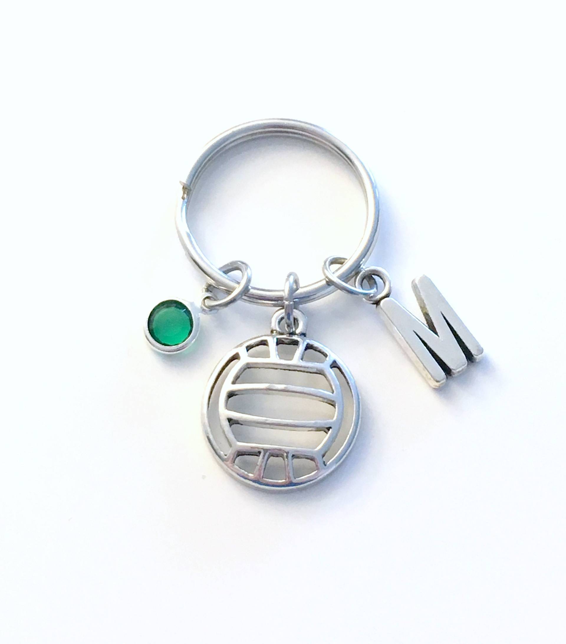 Volleyball Schlüsselanhänger, Geschenk Für Volley Ball Spieler, Mannschaftssport Schlüsselanhänger von aJoyfulSurprise