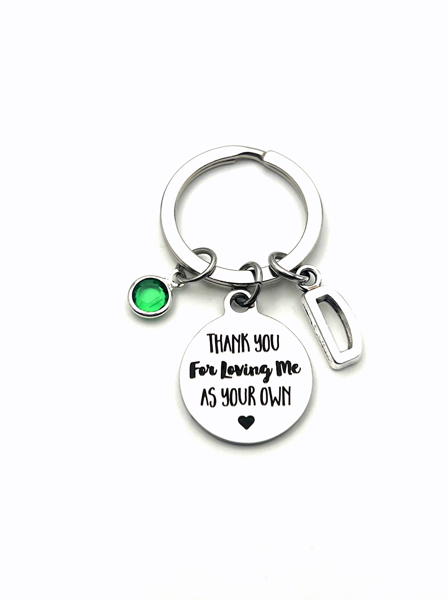 stiefmutter Geschenk, Danke, Dass Sie Mich Als Ihren Eigenen Schlüsselanhänger, Guardian Pflegeeltern Hochzeitsgeschenk Von Braut Bräutigam Uns von aJoyfulSurprise