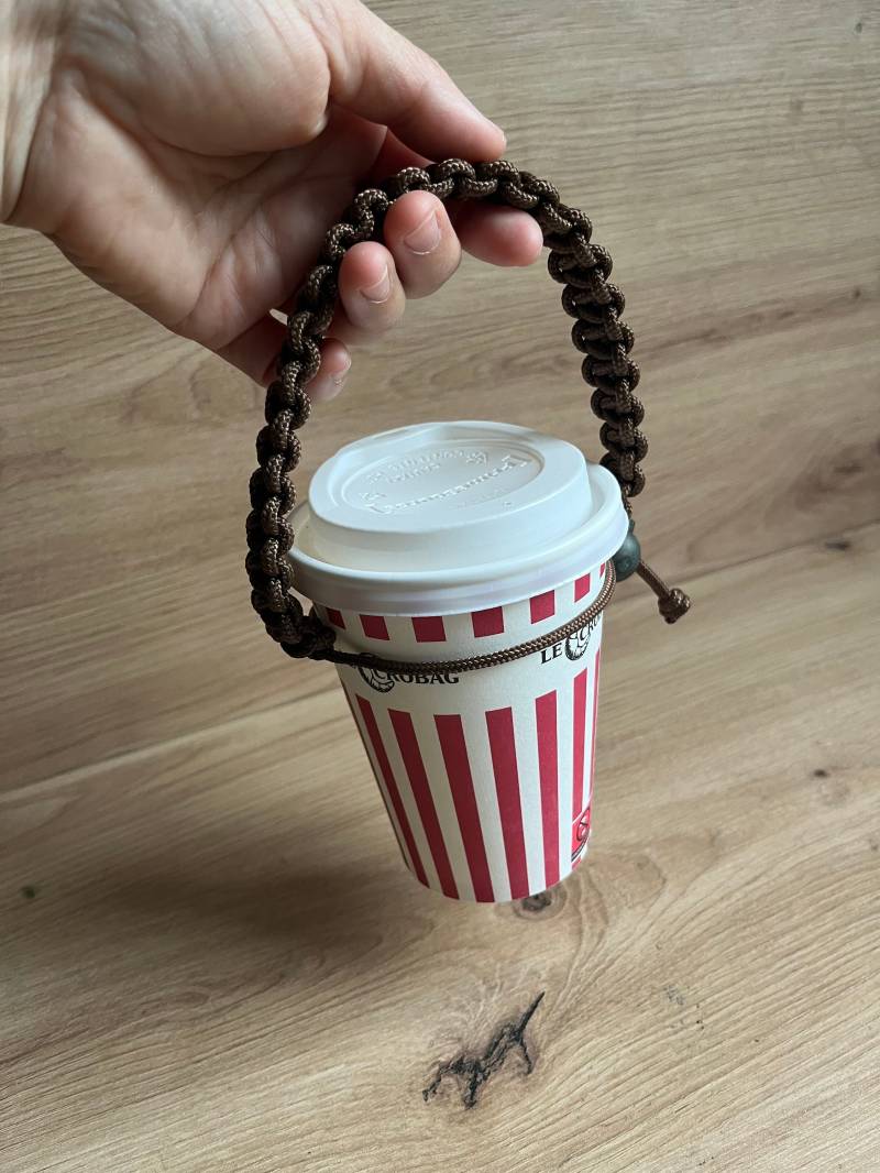 Kaffeetassenhalter | Wasserflaschenträger To-Go Becher Henkel von aMoment2019