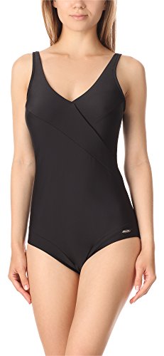 aQuarilla Damen Badeanzug AQ165 (Schwarz, 40) von aQuarilla