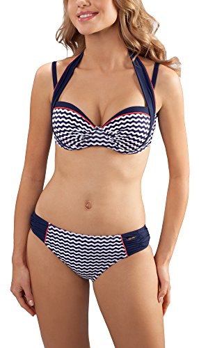 aQuarilla Damen Bikini Set AQ49 (Marineblau, 44) von aQuarilla