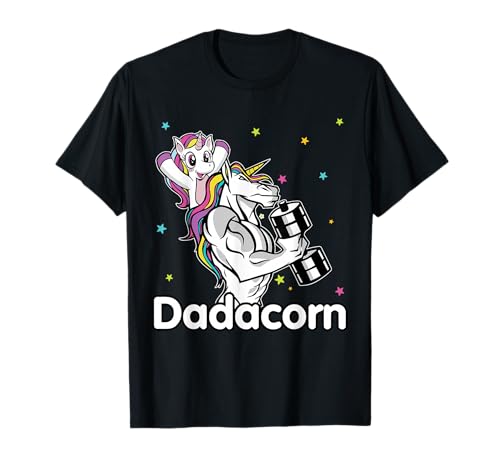 Dadacorn - Muscle Dad and Baby Papacorn Einhorn T-Shirt Dadacorn - Muscle Dad and Baby Papacorn Einhorn T-Shirt von aRTeo Muscle Dad Unicorn
