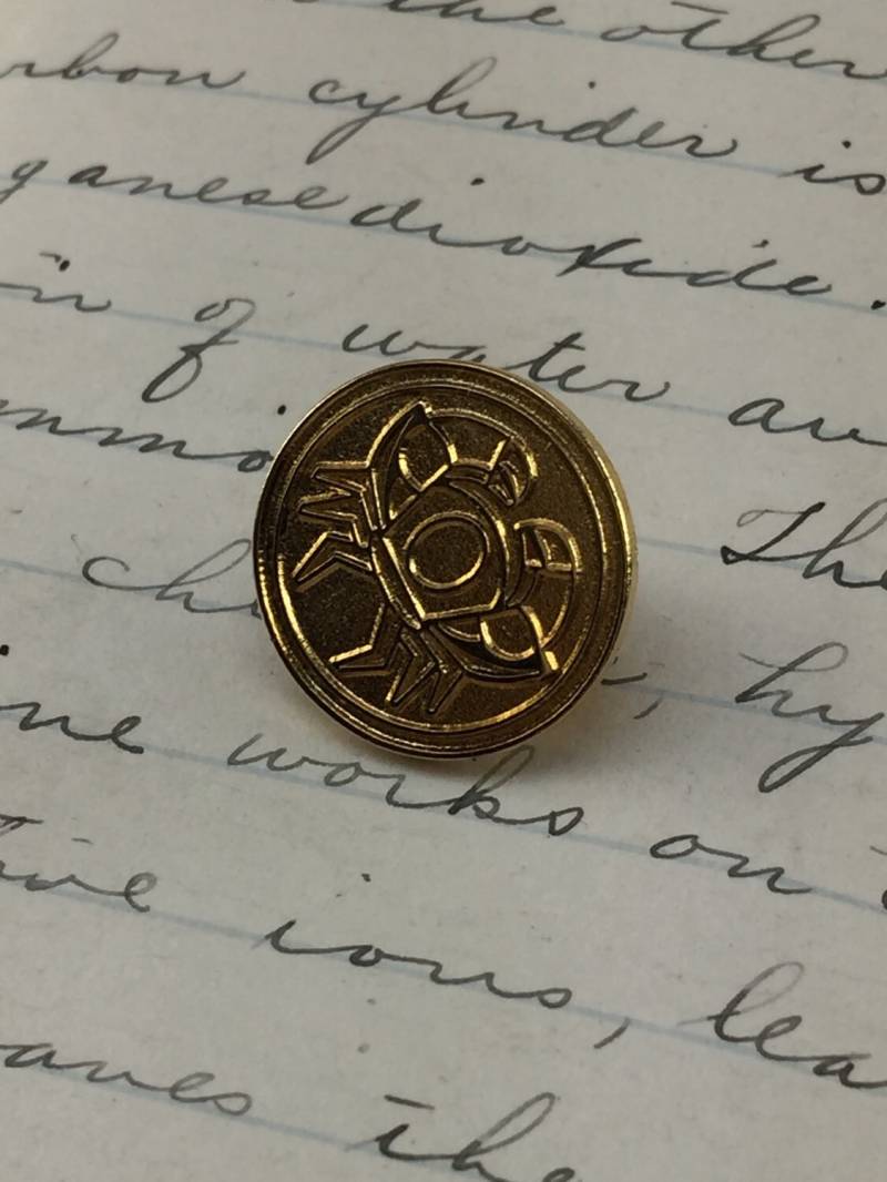 Krebs Sternzeichen Pin - Gold Metall Revers Stift Astrologie Button Geschenk Tierkreis Zeichen von aVintageParcel