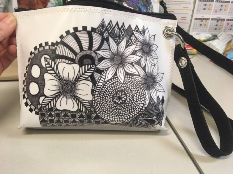 Tasche 3 - Große Clutch von aVizualThought