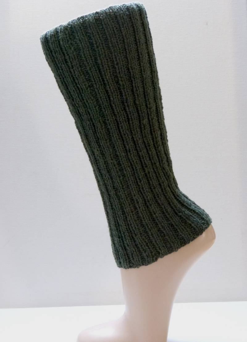 Beinstulpen - Grün Alpaka Stulpen Beinstulpen - Grün Alpaka Stulpen von aXsili