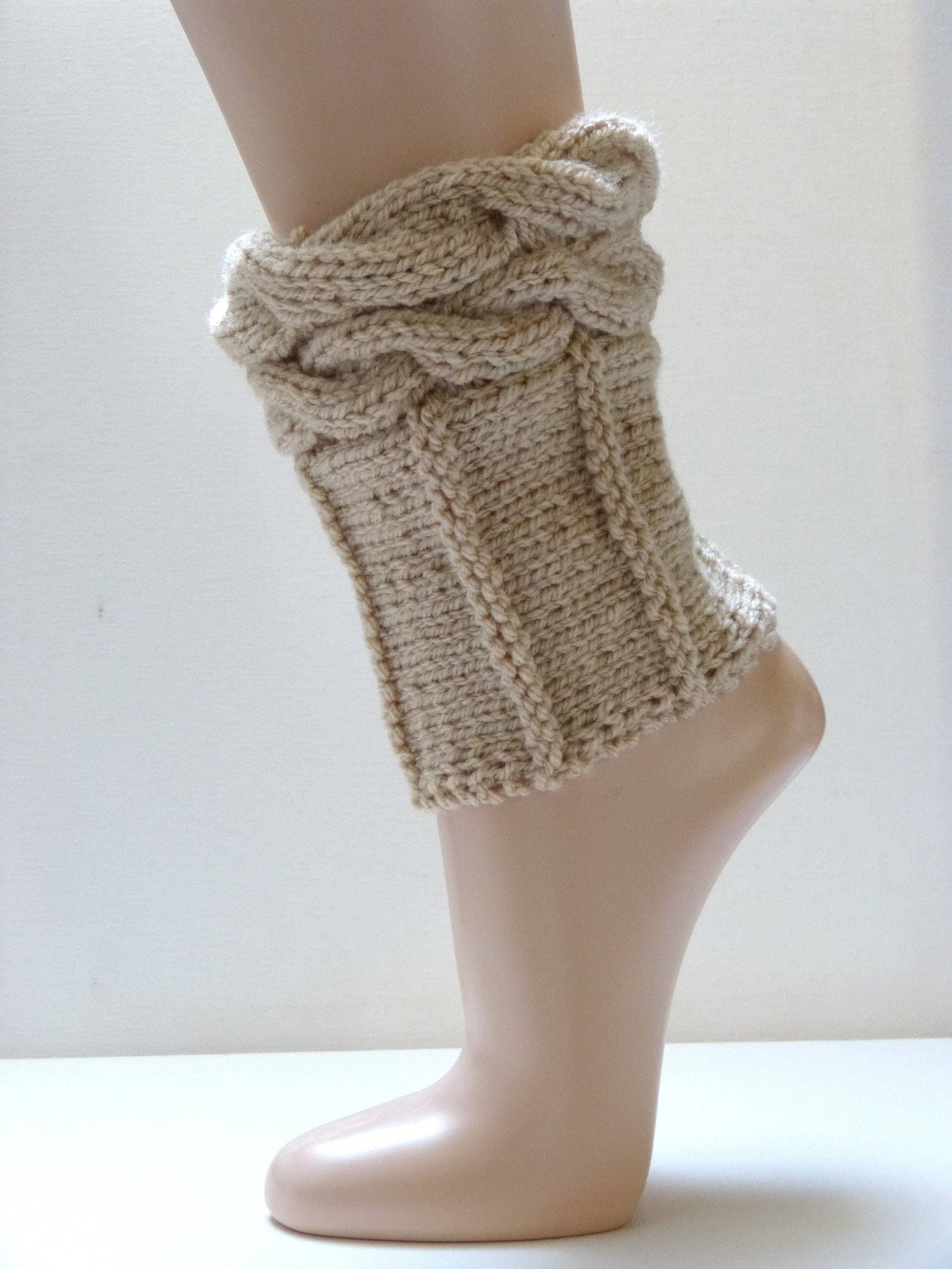Beinstulpen - Kurze Stulpen Beige Beinstulpen - Kurze Stulpen Beige von aXsili