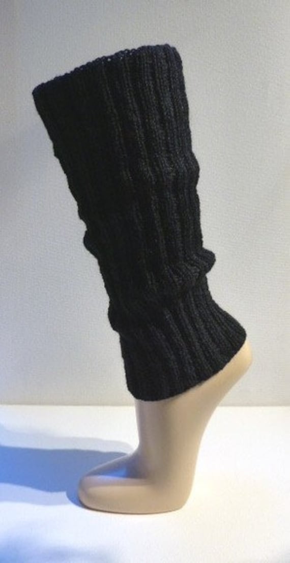 Beinstulpen - Schwarz Alpaka Stulpen Beinstulpen - Schwarz Alpaka Stulpen von aXsili