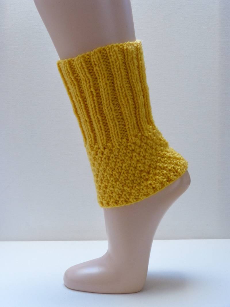 Kurze Beinstulpen - Honigfarben Kurze Stulpen Kurze Beinstulpen - Honigfarben Kurze Stulpen von aXsili