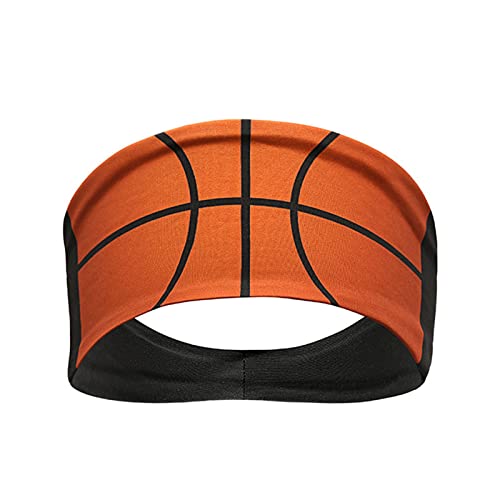 Frauen-Druck-Stirnband-elastischer Kopfwickel-Haarband-Bandana-Stirnband Tennis Dämpfer Weihnachten (E, One Size) von aaSccex