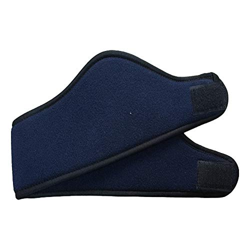 Haar Ohr Ski Ohrenschützer Band Unisex Stirnband wärmer Winterband Frauen Männer Stirnband Sportstirnband Männer (Navy, One Size) von aaSccex