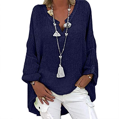 Leinen Bluse Damen Lang Leinenbluse Oversize Musselin Hemdbluse Leinenoberteile T Shirt Damen Sport V Ausschnitt Hemd Frauen Coole Oberteile Leinen Shirt Shirtbluse Leinen Top Leinen Bluse Damen Lang Leinenbluse Oversize Musselin Hemdbluse Leinenoberteile T Shirt Damen Sport V Ausschnitt Hemd Frauen Coole Oberteile Leinen Shirt Shirtbluse Leinen Top von aaSccex
