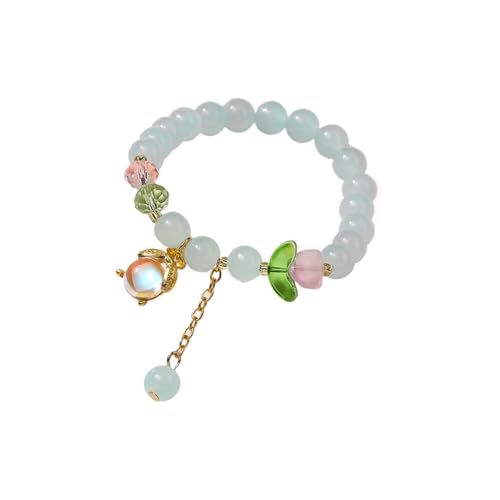 aaSccex Kristall Armband Freundschaft Armband String Anti-Angst Armband neue 2025 Damen chinesische Jade Perle Armband für ihre Frau Mutter Vater täglichen Gebrauch Armreif Mutter Tag Geschenke, En von aaSccex