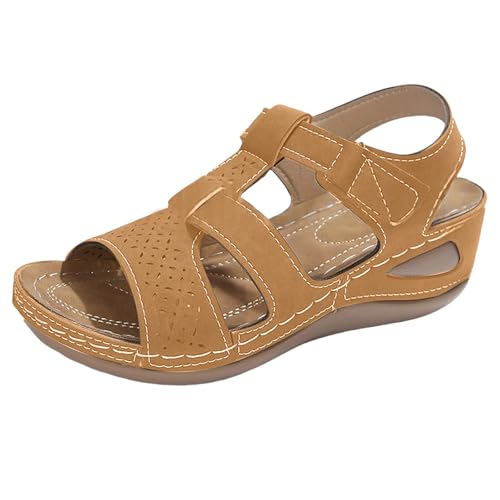 aaSccex Schwarze Keilsandalen für Damen, geschlossene Zehensandalen für Damen, breite Passform, römische Sandalen, Damengröße, Sommer-Slipper, Freizeitschuhe, Damenpantoffeln, Hausschuhe, Hausschuhe aaSccex Schwarze Keilsandalen für Damen, geschlossene Zehensandalen für Damen, breite Passform, römische Sandalen, Damengröße, Sommer-Slipper, Freizeitschuhe, Damenpantoffeln, Hausschuhe, Hausschuhe von aaSccex