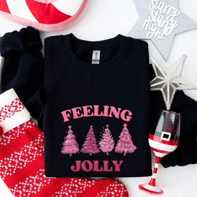 Weihnachtspullover, Weihnachtspulli, Nikolaus Geschenk, Geschenk Weihnachten, Winterpullover, Weihnachten Sweatshirt, Weihnachtsbaum Pullover von aabcBoutique