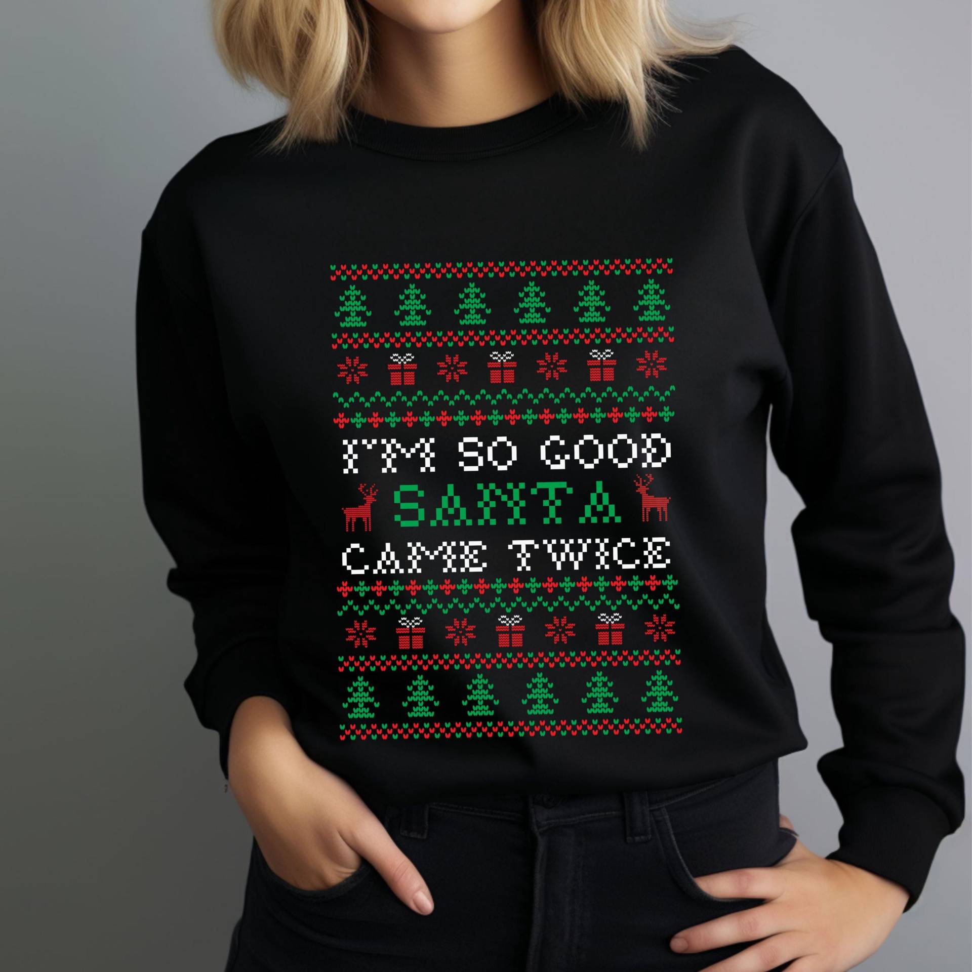 Weihnachtspullover, Weihnachtspulli, Ugly Christmas Sweater, Nikolaus Geschenk, Geschenk Weihnachten, Winterpullover, Sweatshirt von aabcBoutique